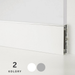 Listwa przypodłogowa METAL LINE 87 88 PROFILPAS