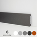 Listwa przypodłogowa aluminium METAL LINE 89 PROFILPAS