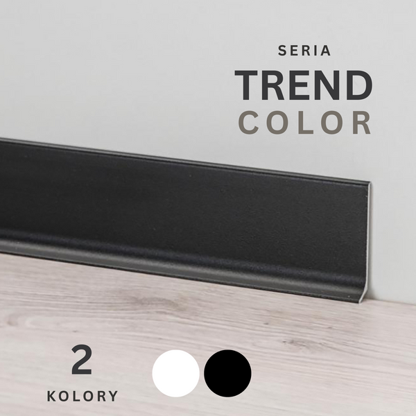 Listwa przypodłogowa METAL LINE 90 TREND COLOR STONE PROFILPAS