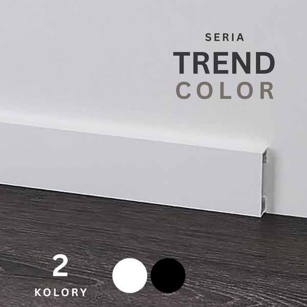 Listwa przypodłogowa METAL LINE 89 TREND COLOR STONE