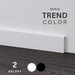 Listwa przypodłogowa METAL LINE 89 TREND COLOR STONE