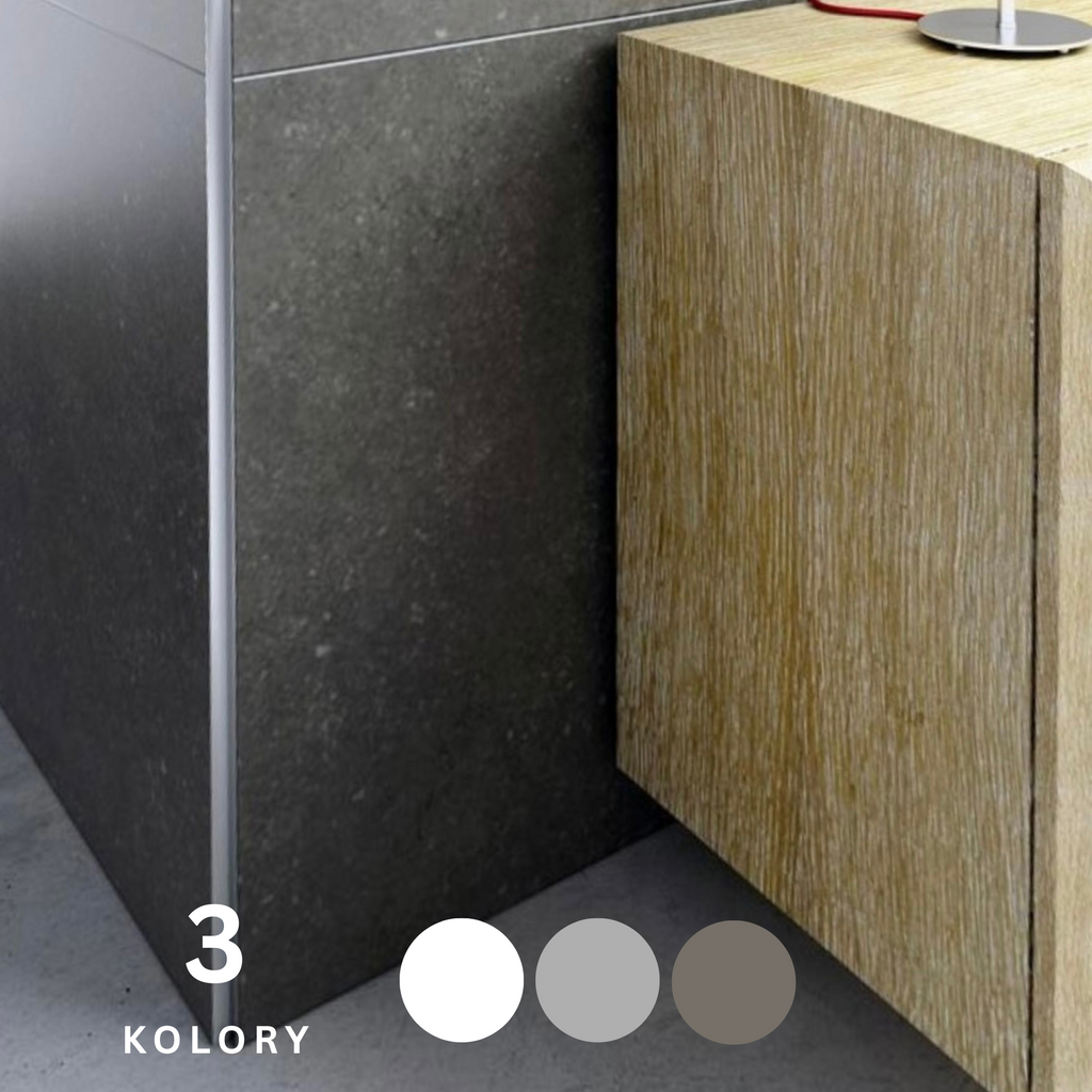 Profil narożny aluminium PROANGLE AX-M DESIGN PROFILPAS