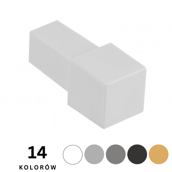 Narożnik zaślepka do PROANGLE Q aluminium PROFILPAS