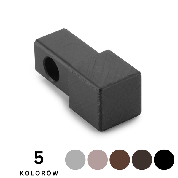 Narożnik zaślepka do PROANGLE Q - X DESIGN aluminium PROFILPAS