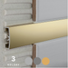 Listwa dekoracyjna aluminium PROLIST LB PROFILPAS