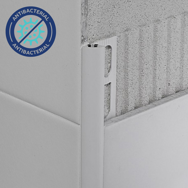 Antybakteryjny profil narożny PROTRIM aluminium PROFILPAS