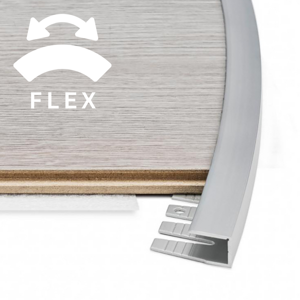 Profil aluminiowy zakończeniowy do gięcia TERMINAL FLEX PROFILPAS
